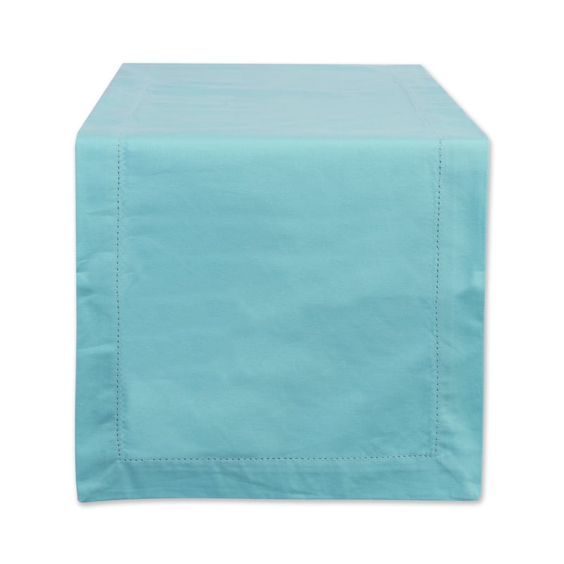 Design Imports Hemstitch Table Runner (0.25 inches high x 14 inches wide x 72 inches deep)