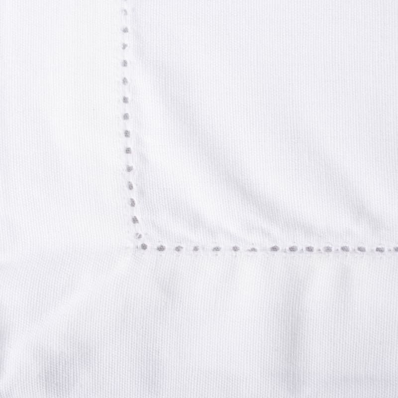Design Imports Hemstitch Table Runner (0.25 inches high x 14 inches wide x 72 inches deep) - 108"x14" - Off-White