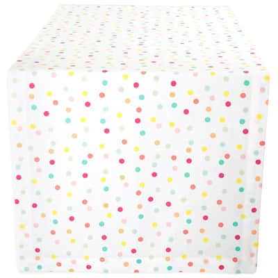 Design Imports Harelquin Print Table Runner (0.25 inches high x 14 inches wide x 72 inches deep)