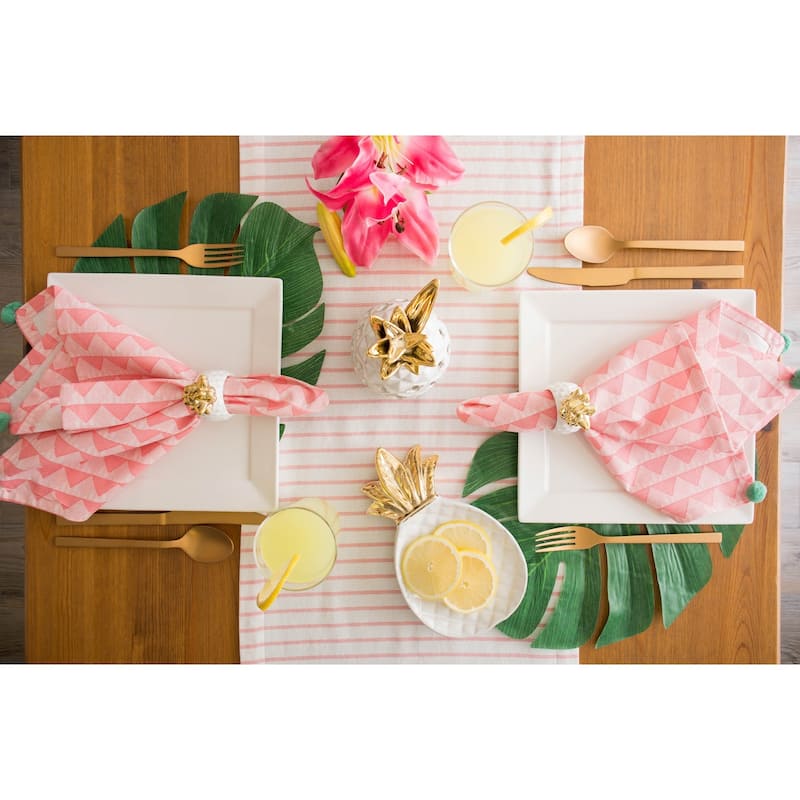 Design Imports Harelquin Print Table Runner (0.25 inches high x 14 inches wide x 72 inches deep)
