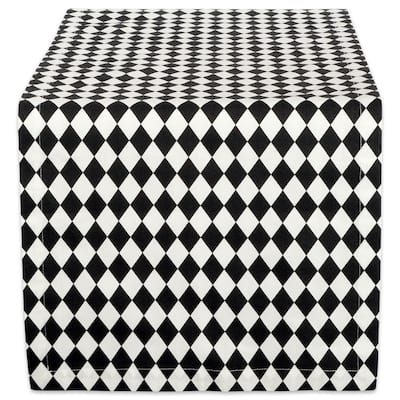 Design Imports Harelquin Print Table Runner (0.25 inches high x 14 inches wide x 72 inches deep)