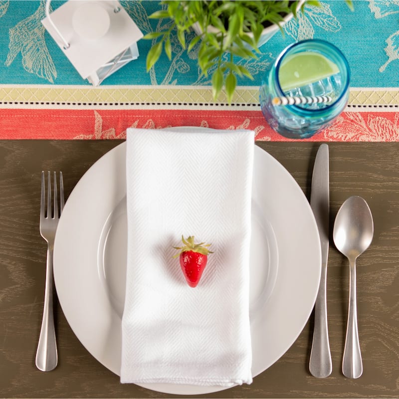 Design Imports Harelquin Print Table Runner (0.25 inches high x 14 inches wide x 72 inches deep)
