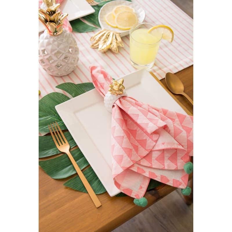 Design Imports Harelquin Print Table Runner (0.25 inches high x 14 inches wide x 72 inches deep)