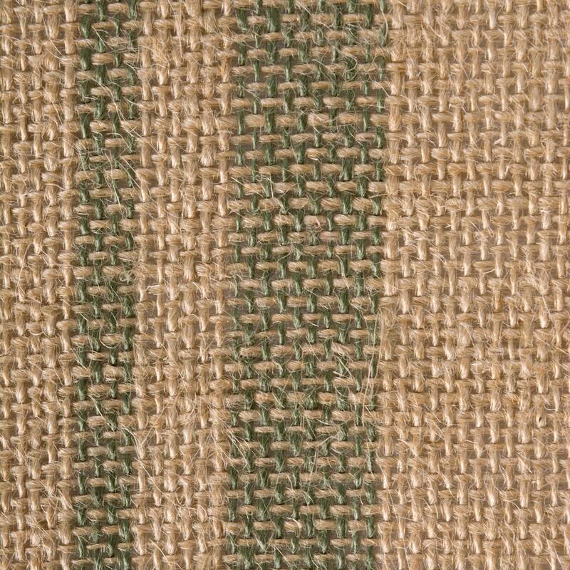 Design Imports Jute Burlap Double Border Table Runner
