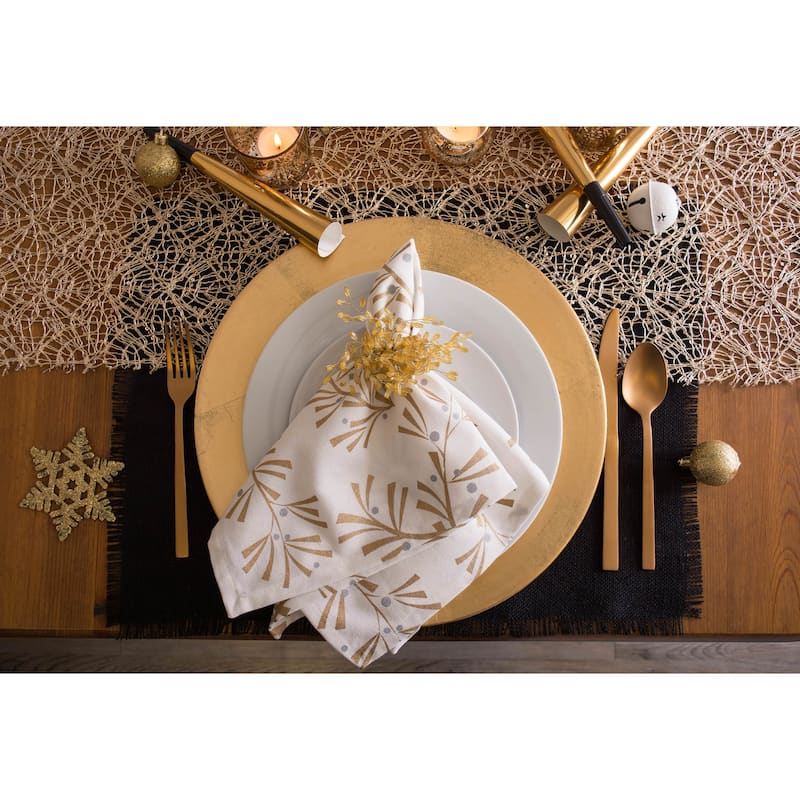 Design Imports Sequin Mesh Roll Table Runner (0.25 inches high x 16 inches wide x 120 inches deep) - 120"x16"