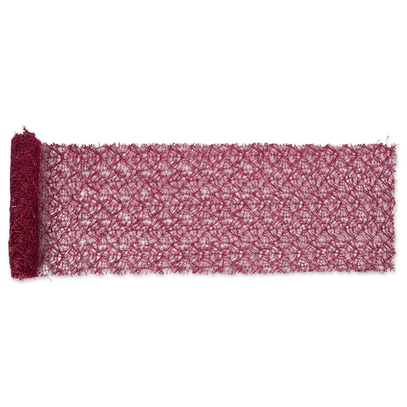 Design Imports Sequin Mesh Roll Table Runner (0.25 inches high x 16 inches wide x 120 inches deep) - 120"x16"