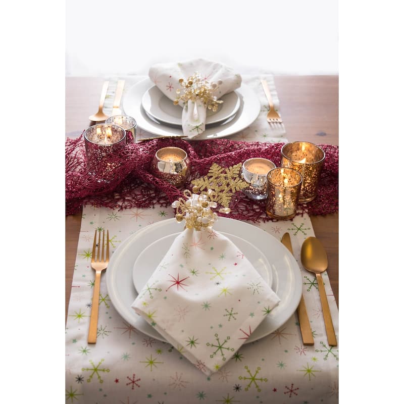 Design Imports Sequin Mesh Roll Table Runner (0.25 inches high x 16 inches wide x 120 inches deep) - 120"x16"