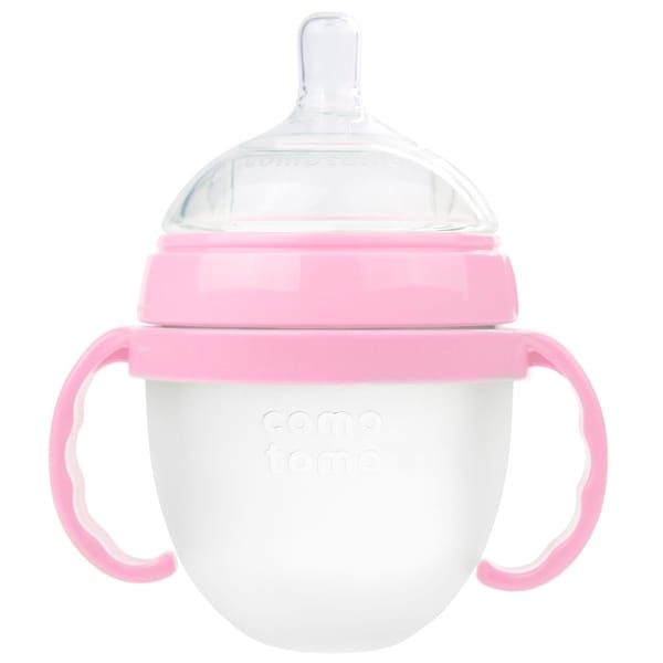 comotomo baby bottle pink