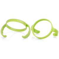 Baby Bottle Handle Grip 5 oz and 8 oz Silicone Bottles 2 Pack - Green