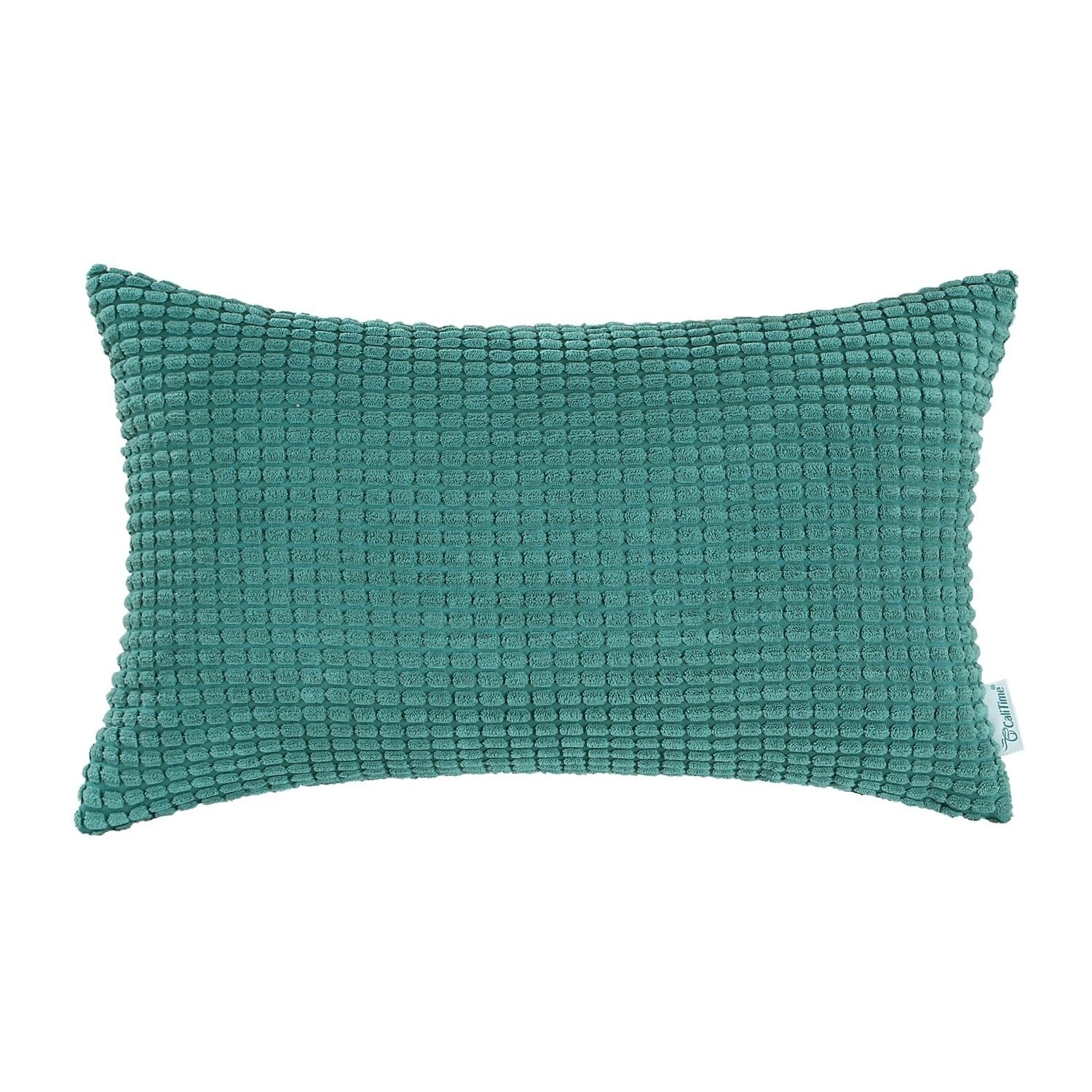 Shop Bolster Pillow Cover Case Teal On Sale Free Shipping On