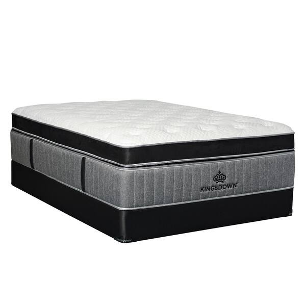 Shop Kingsdown Passions Dynamo 17 5 Inch Pillow Top Mattress Set