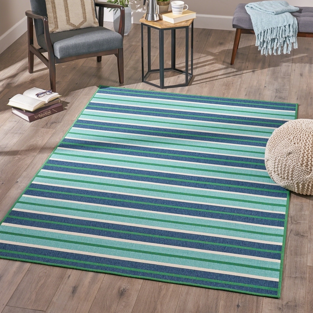 5'3 x 7' Shorey Indoor/Outdoor Rug Natural - Christopher Knight Home