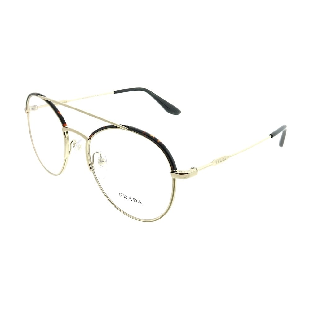 prada gold frame eyeglasses