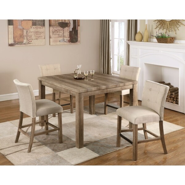 light oak pub table sets