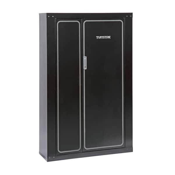 Shop Tuff Stor Model 926 16 Gun Metal Security Cabinet With Two