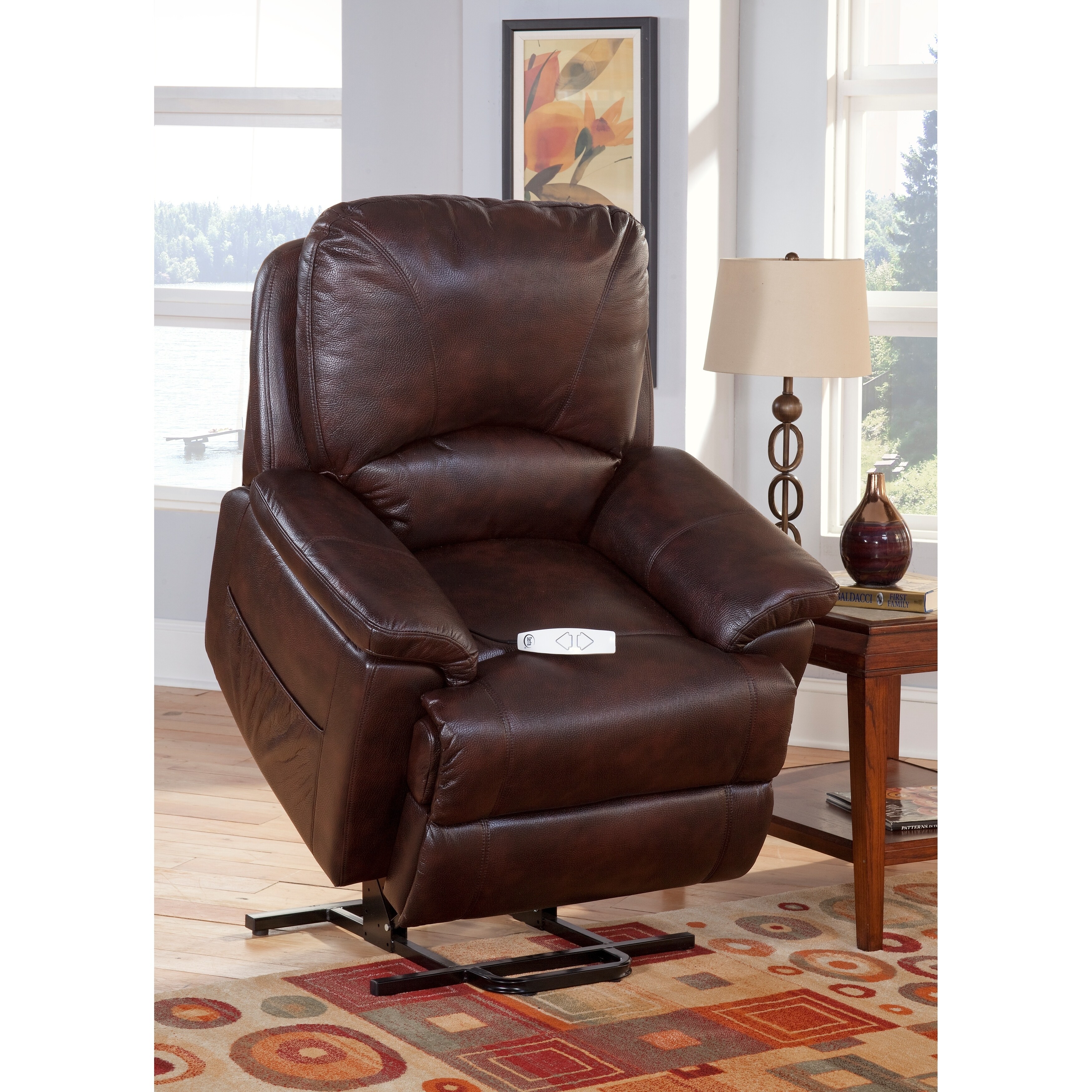 Serta Myra Virtuoso Java Upholstered Lift Chair