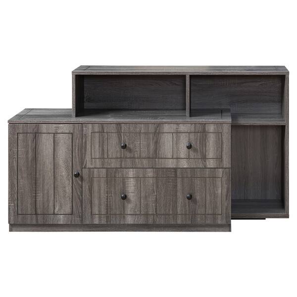 Shop Furniture Of America Caur Country 2 Drawer File Cabinet