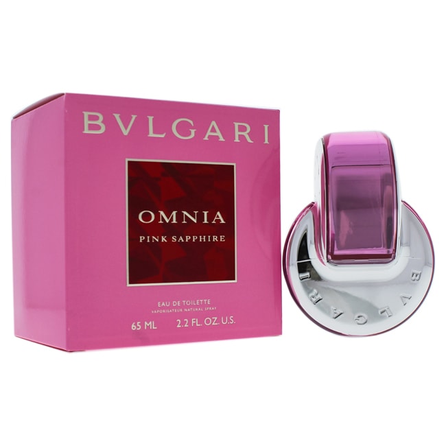 bvlgari omnia pink sapphire eau de toilette spray