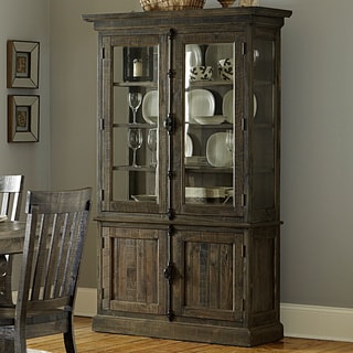 The Gray Barn Kornfeld Wood China Cabinet