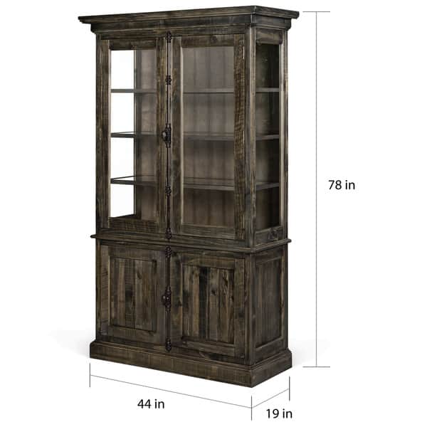 The Gray Barn Kornfeld Wood China Cabinet