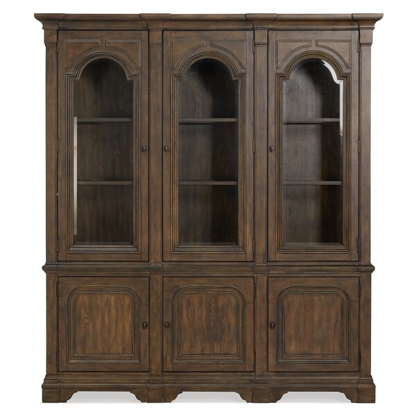 Shop Jefferson Market Traditional Aged Whiskey China Cabinet