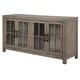 preview thumbnail 2 of 2, The Gray Barn Manderley Traditional Dove Tail Grey Buffet Curio Cabinet