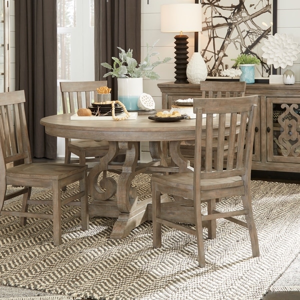 overstock round dining room sets