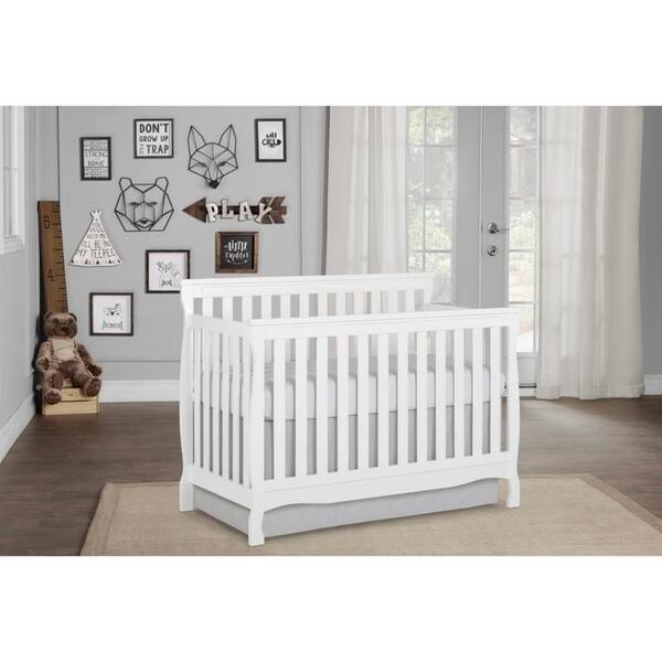 slide 2 of 5, Dream On Me Keyport 5 in 1 Convertible Crib