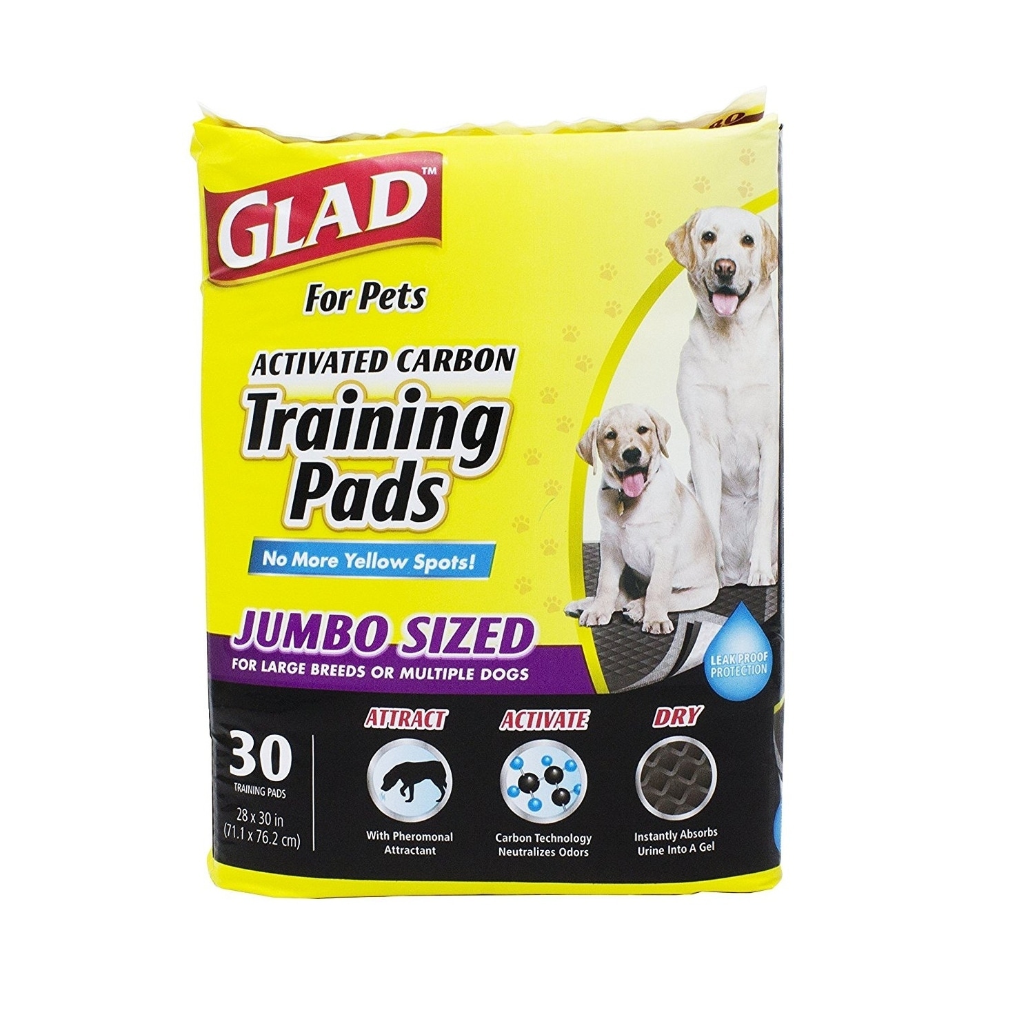 glad for pets training pads