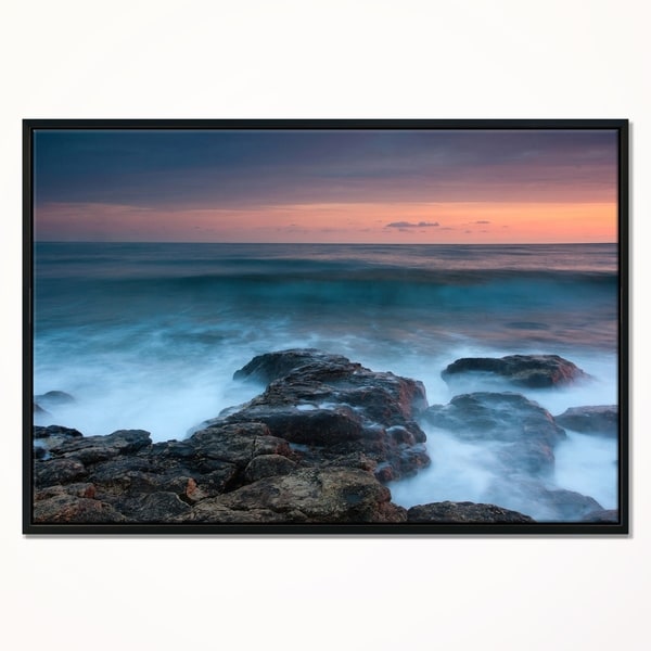 wall-hangings-blue-white-beach-waves-nature-scenic-canvas-wall-art