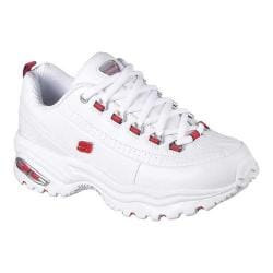skechers red and white