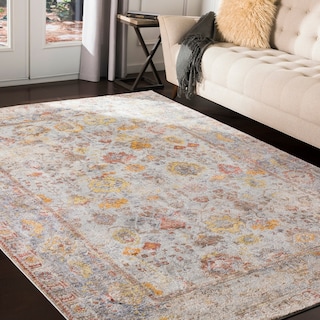 Artistic Weavers Amilia Distressed Traditional Grey Area Rug