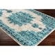 preview thumbnail 7 of 13, Benigno Traditional Teal Area Rug - 5' 3" x 7' 6"