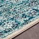 preview thumbnail 6 of 13, Benigno Traditional Teal Area Rug - 5' 3" x 7' 6"