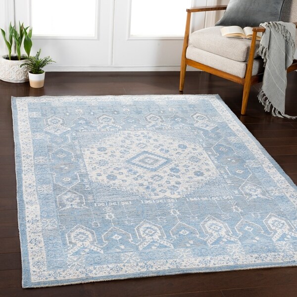 Isidoro Denim Updated Traditional Area Rug - 5'3" x 7'3"