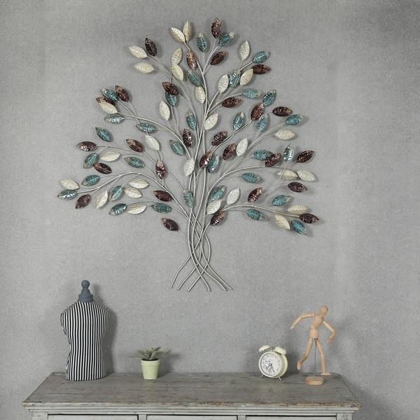 Metal Tree Wall Decor Overstock 22402975