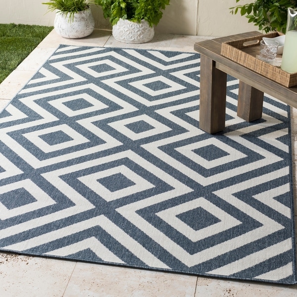 Alvise Geometric Indoor/ Outdoor Area Rug