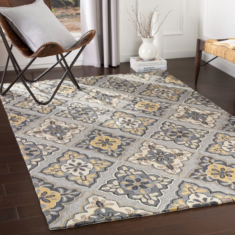 Jerrod Indoor/ Outdoor Transitional Area Rug - 3' x 5'