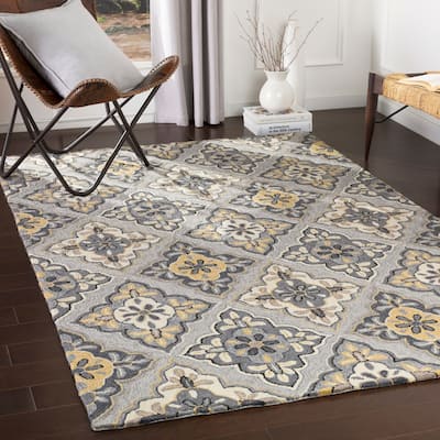 Jerrod Indoor/ Outdoor Transitional Area Rug - 3' x 5'