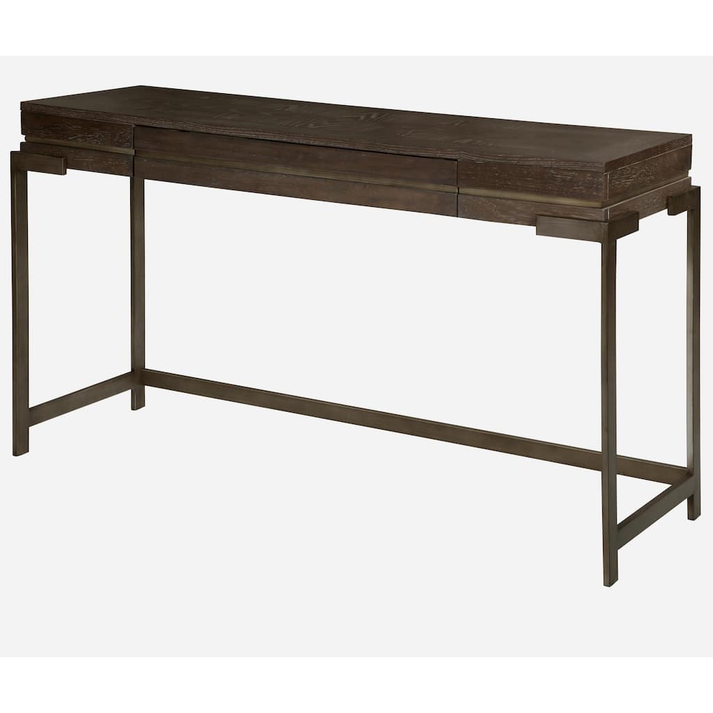 Thorton Contemporary Espresso Entryway Desk Table