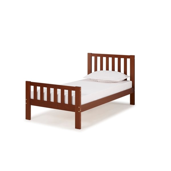 Aurora Solid Wood Twin Bed
