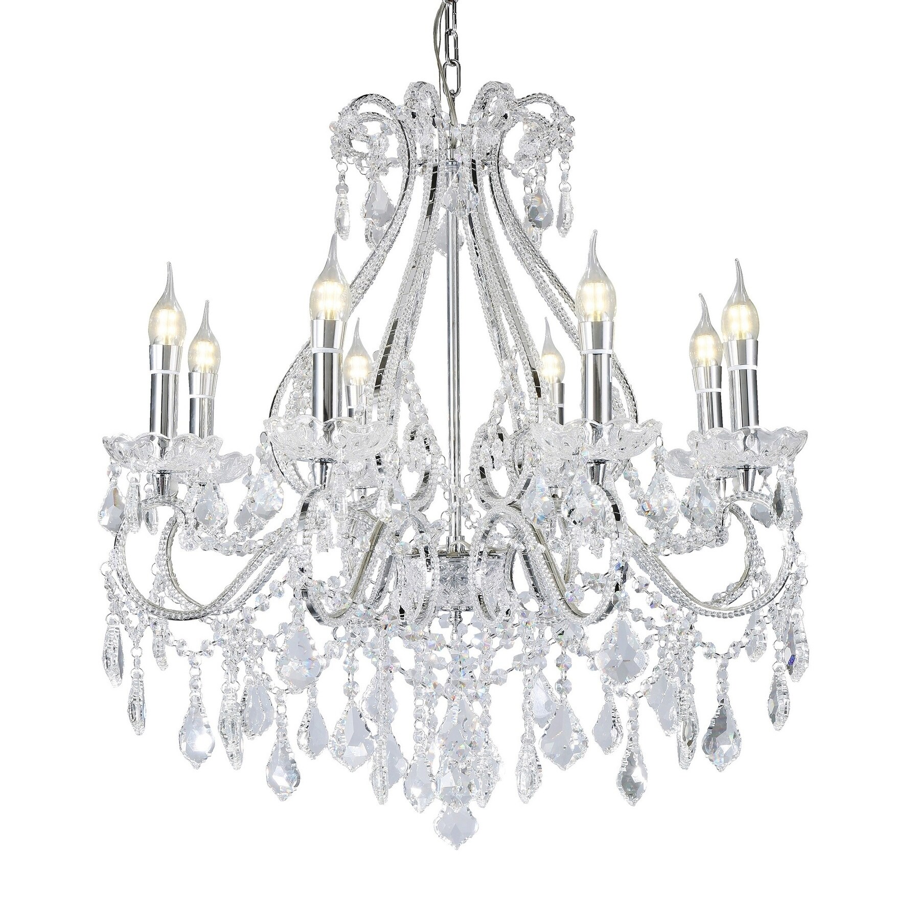 OK Lighting Nola Chandelier - Chandeliers For Bedrooms by Overstock.com