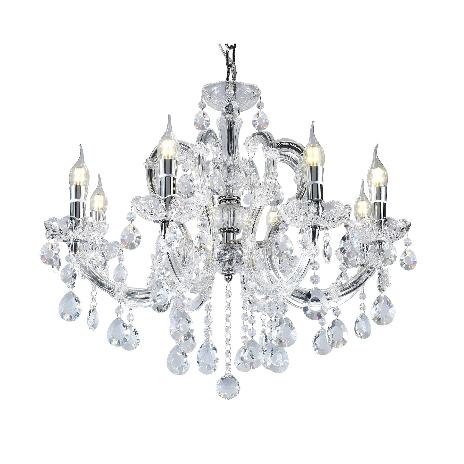 OK Lighting Fleur Chandelier - Chandeliers For Bedrooms by Overstock.com