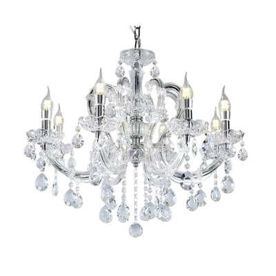 OK Lighting Fleur Chandelier - Overstock - 22407750