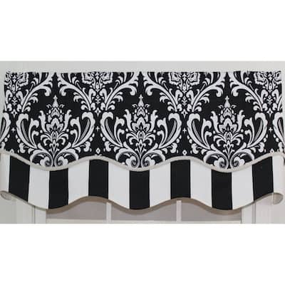 RLF Home Ozbourne 50-inch Window Valance