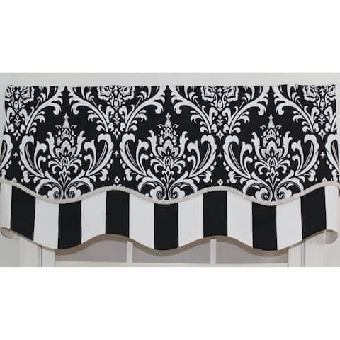 RLF Home Ozbourne 50-inch Window Valance