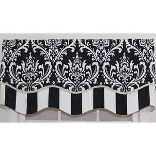 RLF Home Ozbourne 50-inch Window Valance