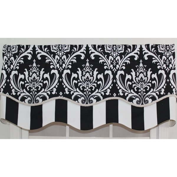 RLF Home Ozbourne 50-inch Window Valance. Opens flyout.