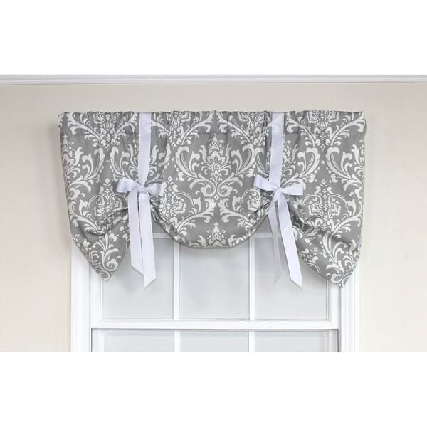 Rlf Home Ozbourne 50 Inch Window Valance Overstock 22407948 Pink Cornice
