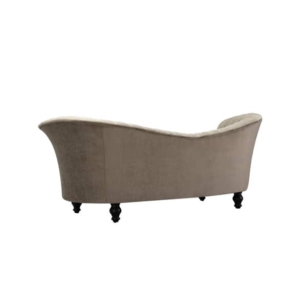 Chic Home Mont Dolent Velvet Upholstered Kidney Sofa Mont Dolent Velvet Upholstered Kidney